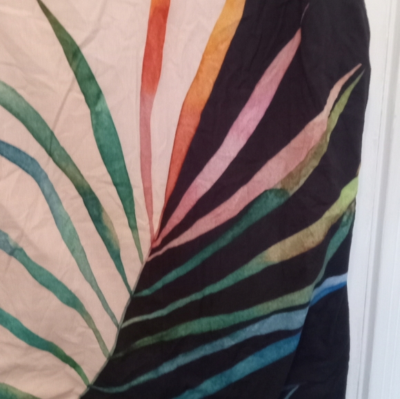 Anthropologie palm Frond 1x  shift/mini dress. NWT. 🌴☀️🏖 - Picture 11 of 11